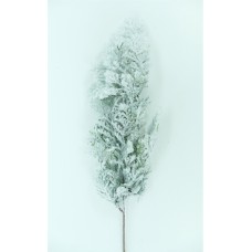 Cedar Spray With Snow And Silver Glitter, 16 Inches (Lot of 12 Sprays) SALE ITEM Cedar Spray With Snow And Silver Glitter, 16 Inches (Lot of 12 Sprays) SALE ITEM